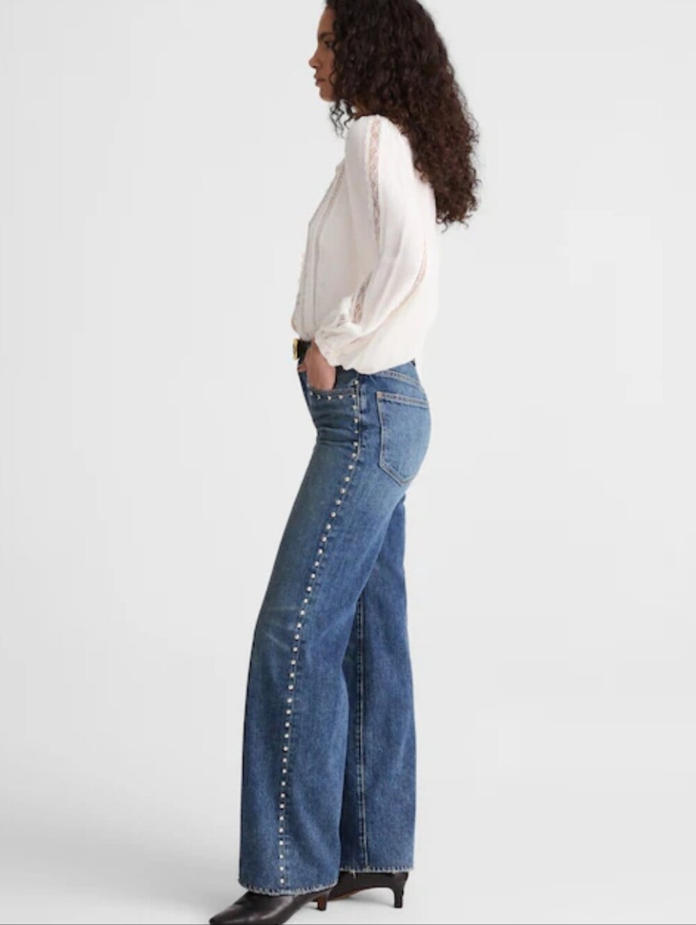 Madewell The Perfect Vintage Wide-leg jean -  Concho wash + rigid